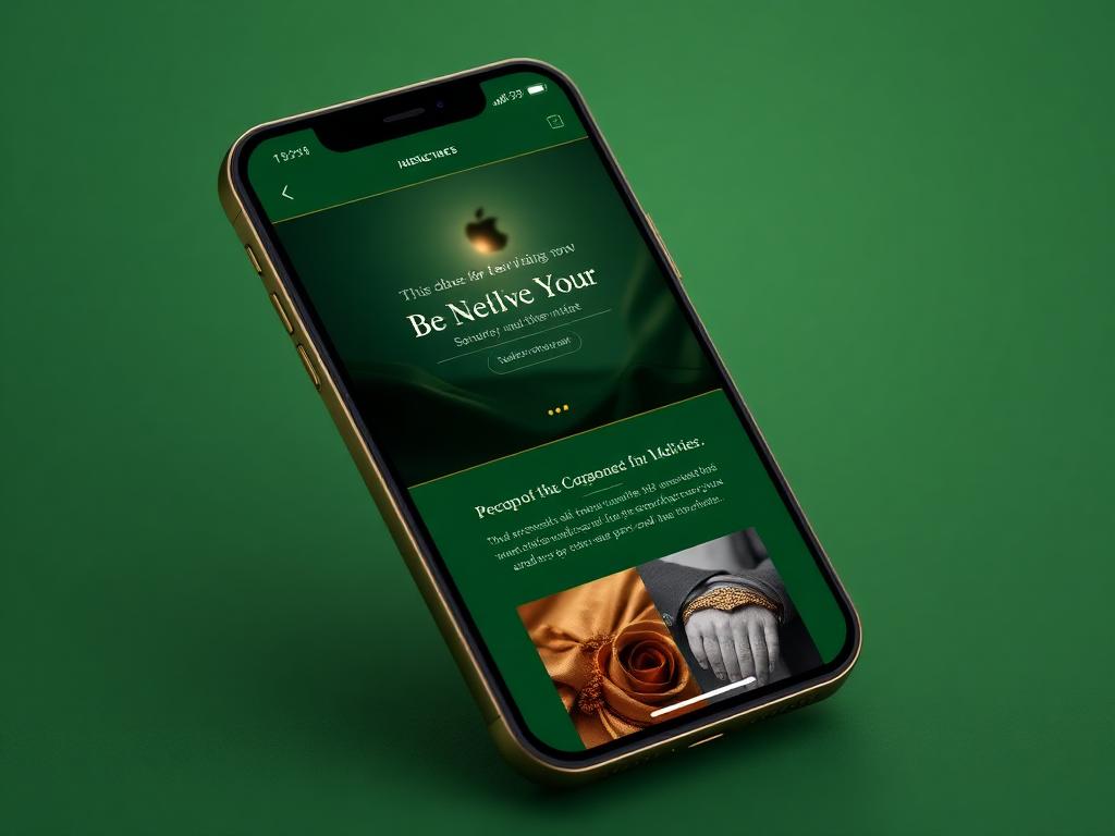 Mobile Funeral Website Designs